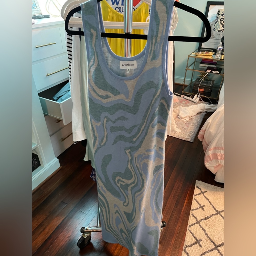 Heartloom cotton midi dress